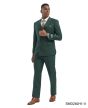 Green Double Breasted Suit for Men