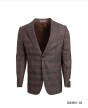Stacy Adams Men's Hybrid Fit Sport Coat - Glen Plaid