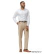 Stacy Adams Men's Hybrid Fit Dress Pants - Adjustable Waistband