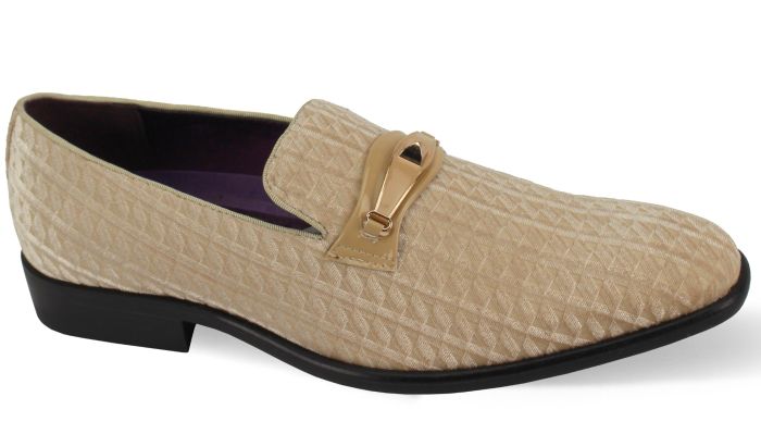 After Midnight Men's Fashion Dress Shoe - Patterned Velvet