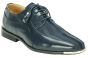 CCO Men's Striped Satin Dress Shoes - Stylish Silver Tip