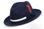 Navy Hat Fedora Hat Mens Fedoras Wide Brim Hats