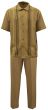 Silversilk Men's 2 Piece Short Sleeve Walking Suit - Multi-Pattern