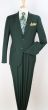 green Mens Suits 2 Piece Suit Notch Lapel