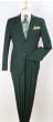 Hunter Green Mens Suits 2 Piece Suit Notch Lapel Big and Tall Suits