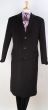 Apollo King Men's Outlet Full Length Top Coat - 3 Button Coat