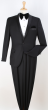 Royal Diamond Men's Outlet 2pc Fashion Tuxedo - Satin Shawl Lapel