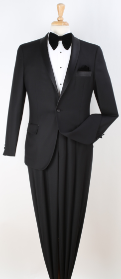 Royal Diamond Men's Outlet 2pc Fashion Tuxedo - Satin Shawl Lapel