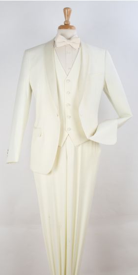 Royal Diamond Men's 3pc Fashion Tuxedo - Bold Solid Colors