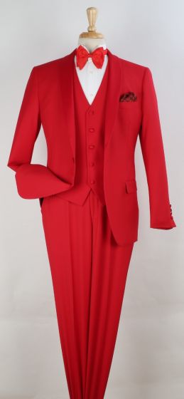 Royal Diamond Men's Outlet 3pc Fashion Tuxedo - Solid Color