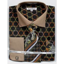 French Cuff Dress Shirt Set 