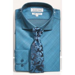 AVANTI UOMO SATIN SLIM FIT W/ TIE DNS06 BURGUNDY main image 1