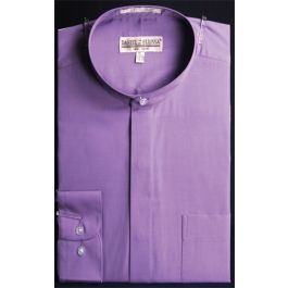 DANIEL ELLISSA TWO TONE SOLID SHIRTS DS3829P2 LAVENDER main image 1