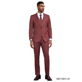Stacy Adams Suit Hybrid Fit Suit Harmonic Olive