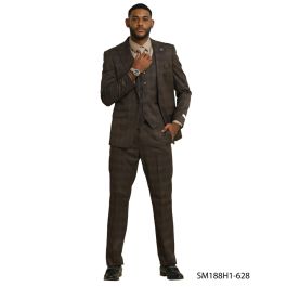 Stacy Adams Suit Hybrid Fit Suit Tan Oatmeal main image 0