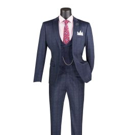 Men'S Double Breasted Suits Jacket Black Vinci Men'S Best Cheap Priced Blazer Sport Coat Jacket main image 1