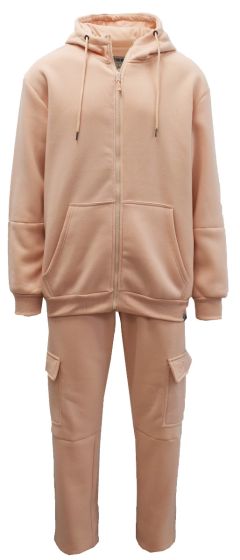 CCO Men's 2 Piece Athletic Walking Suit - Fleece Set