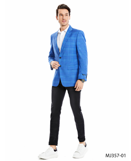 Zegarie Men's Classic Fit Fashion Sport Coat - Plaid