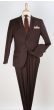 brown Mens Suits 2 Piece Suit Notch Lapel
