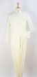 Off White Mens Suit Mandarin Collar Nehru Jacket