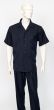 Zacchi Men's Wide Leg 2 Piece Walking Suit - Chest Pocket