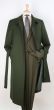 Black Diamond Men's Full Length Duster Coat - Wide Fashion Lapel