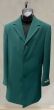 Carmel Zhao Men's 3/4 Length Top Coat - Single Breasted