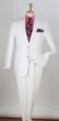 Apollo King Men's 2pc Executive Suit - 100% Linen