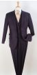 Apollo King Men's 3pc 100% Wool Suit - Fashion Peak Lapel
