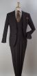 Apollo King Men's Outlet 3pc 100% Wool Fashion Suit - Flat Front Pants