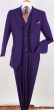 Royal Diamond Men's 3pc Discount Fashion Suit - Solid Color