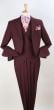 Royal Diamond Men's 3pc Outlet Fashion Suit - Solid Color