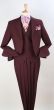 Royal Diamond Men's 3pc Discount Fashion Suit - Solid Colors