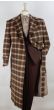 Veno Giovanni Men's Outlet 100% Wool Full Length Length Top Coat - Double Breasted