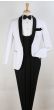 Royal Diamond Men's 3pc Fashion Tuxedo - Accented Jacket