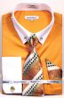 Daniel Ellissa Men's Outlet French Cuff Shirt Set - Collar Bar