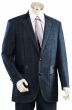 Canto Men's Outlet 2 Piece Denim Suit - Leather Trim with Urban Jeans