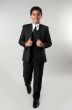 CCO Boy's 5 Piece Outlet Suit in Solid Colors - Vested w/Shirt and Tie