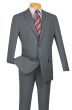 Carlo Lusso Men's Outlet 2 Piece Executive Suit - Solid Colors