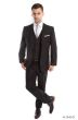 CCO Men's Outlet 3 Piece Executive Slim Fit Suit - 5 Button Vest