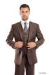 CCO Men's Outlet 3 Piece Executive Suit - Textured Solid