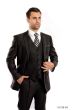 CCO Men's Outlet 3 Piece Executive Suit - Textured Solid