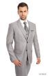 CCO Men's Outlet 3 Piece Executive Suit - Textured Solid