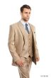 CCO Men's Outlet 3 Piece Executive Suit - Textured Solid
