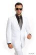 Tazio Men's 2 Piece Tailored Fit Suit - Side Vents