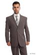 Vitto Men's 2 Piece Tailored Fit Pinstripe Suit - Pleated Pants