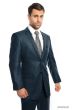 CCO Men's Outlet 2 Piece Slim Fit Suit - Modern Cut Silky Sharkskin