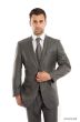 CCO Men's Outlet 2 Piece Slim Fit Suit - Modern Cut Silky Sharkskin