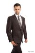 Tazio Men's 2 Piece Slim Fit Suit - Solid Classic Colors