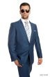 Tazio Men's 2 Piece Slim Fit Suit - Solid Classic Colors